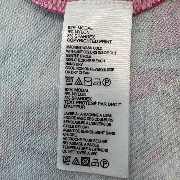 Tommy Bahama Maria Mambo Shift Dress Pink Tropical Sleeveless Size Medium - Picture 8 of 11